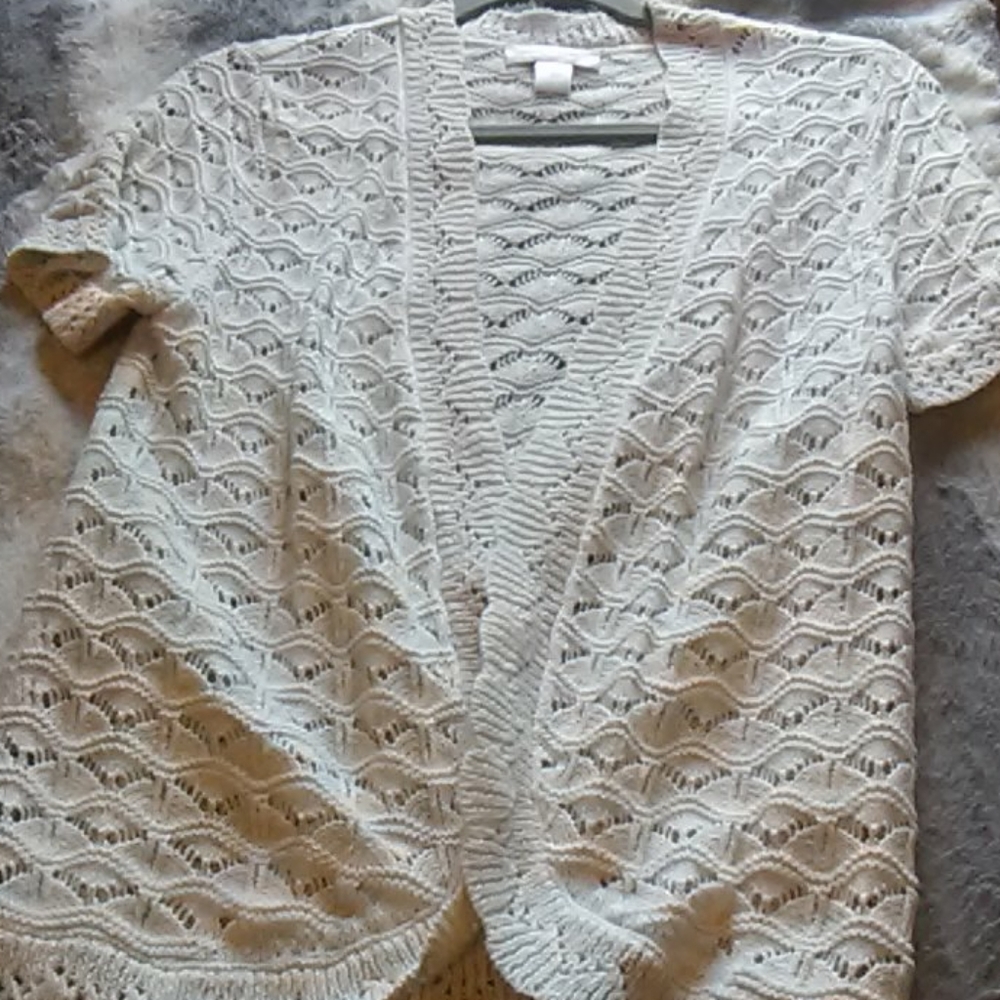 Open cardigan